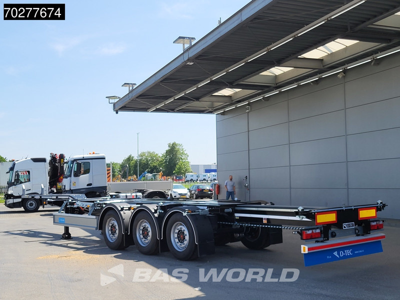 Semi-remorque porte-conteneur/ Caisse mobile neuf D-Tec VCC-01 Portmaster Flexi-Lock PM-3-S NEW Liftachse: photos 10