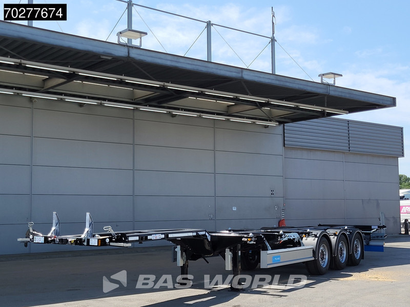 Semi-remorque porte-conteneur/ Caisse mobile neuf D-Tec VCC-01 Portmaster Flexi-Lock PM-3-S NEW Liftachse: photos 8