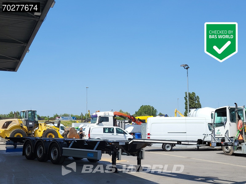 Semi-remorque porte-conteneur/ Caisse mobile neuf D-Tec VCC-01 Portmaster Flexi-Lock PM-3-S NEW Liftachse: photos 7