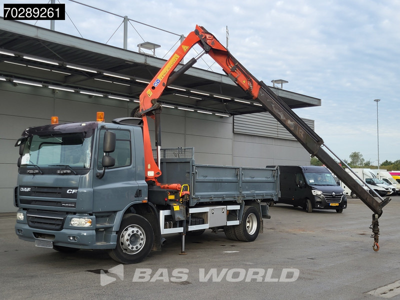 DAF CF75.250 FA75 4X2 Palfinger PK11000 Crane 8m3 tipper Manual Euro 4 - Camion benne, Camion grue: photos 3 DAF CF75.250 FA75 4X2 Palfinger PK11000 Crane 8m3 tipper Manual Euro 4 - Camion benne, Camion grue: photos 3