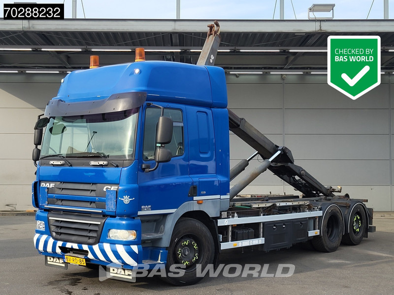 DAF CF85.360 6X2 NL-Truck VDL S-18-6000 Hooklift Automatic ADR Euro 5 - Camion ampliroll: photos 1 DAF CF85.360 6X2 NL-Truck VDL S-18-6000 Hooklift Automatic ADR Euro 5 - Camion ampliroll: photos 1