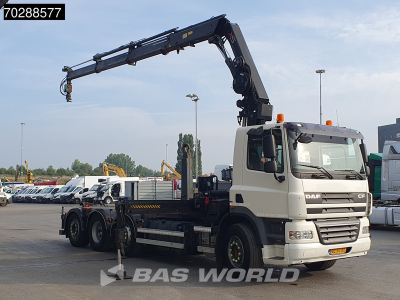 DAF CF85.360 8X2 NL-Truck HIAB 211 E-3 Hipro Crane + Hooklift Lift+steering Axle Automatic Euro 5 - Camion ampliroll, Camion grue: photos 3 DAF CF85.360 8X2 NL-Truck HIAB 211 E-3 Hipro Crane + Hooklift Lift+steering Axle Automatic Euro 5 - Camion ampliroll, Camion grue: photos 3
