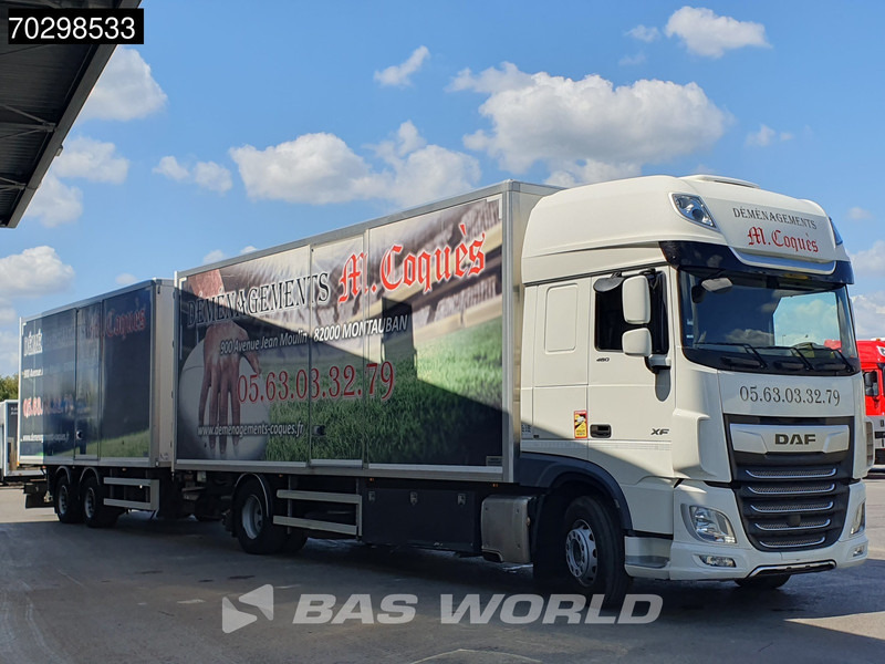 DAF XF 480 4X2 NL Combi 1500kg Ladebordwand Retarder Standklima Automatic ACC Euro 6 - Camion fourgon: photos 3 DAF XF 480 4X2 NL Combi 1500kg Ladebordwand Retarder Standklima Automatic ACC Euro 6 - Camion fourgon: photos 3