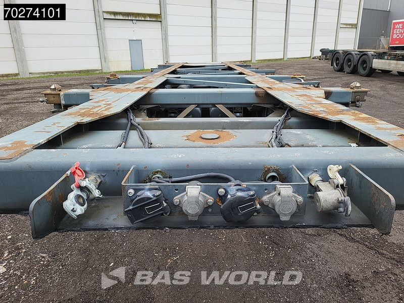 Semi-remorque porte-conteneur/ Caisse mobile Groenewegen 30CC-14-27 ADR 20ft 30ft Liftachse: photos 8