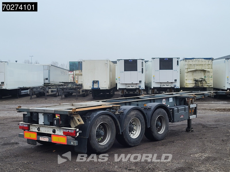 Semi-remorque porte-conteneur/ Caisse mobile Groenewegen 30CC-14-27 ADR 20ft 30ft Liftachse: photos 6