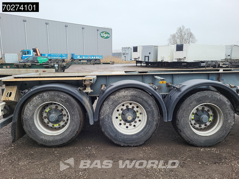 Semi-remorque porte-conteneur/ Caisse mobile Groenewegen 30CC-14-27 ADR 20ft 30ft Liftachse: photos 16