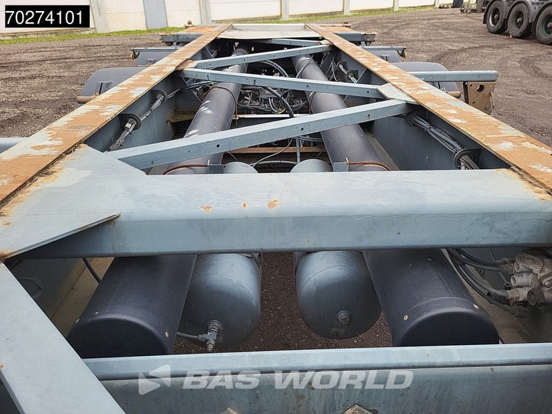 Semi-remorque porte-conteneur/ Caisse mobile Groenewegen 30CC-14-27 ADR 20ft 30ft Liftachse: photos 10