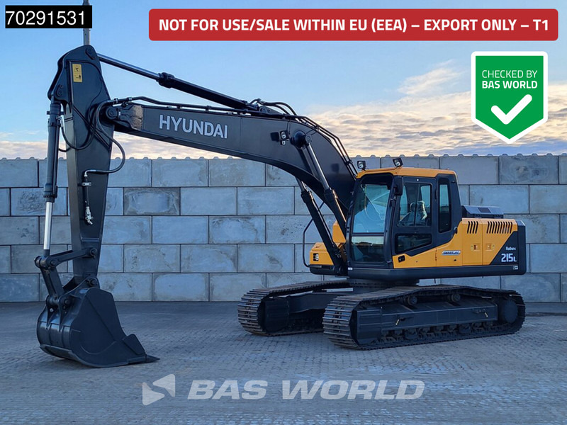 Hyundai R215 L - Pelle sur chenille: photos 1 Hyundai R215 L - Pelle sur chenille: photos 1