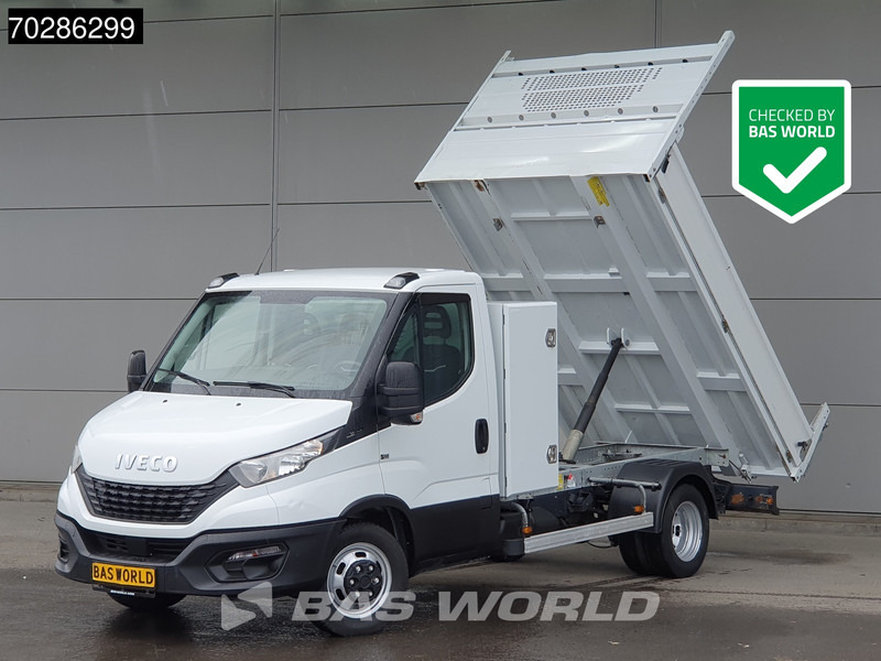 Iveco Daily 35C14 Open Laadbak met Kist Dubbellucht 3,5t Trekhaak Airco Cruise Euro6 Pritsche Pickup Open Box 2m3 A/C Towbar Cruise control - Utilitaire plateau: photos 1 Iveco Daily 35C14 Open Laadbak met Kist Dubbellucht 3,5t Trekhaak Airco Cruise Euro6 Pritsche Pickup Open Box 2m3 A/C Towbar Cruise control - Utilitaire plateau: photos 1