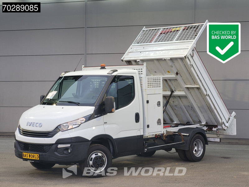 Iveco Daily 35C16 Kipper met Kraan Dubbellucht 3,5t Trekhaak Airco Cruise Camera Euro6 Crane Kran Kranwagen 2m3 A/C Towbar Cruise control - Utilitaire benne: photos 1 Iveco Daily 35C16 Kipper met Kraan Dubbellucht 3,5t Trekhaak Airco Cruise Camera Euro6 Crane Kran Kranwagen 2m3 A/C Towbar Cruise control - Utilitaire benne: photos 1