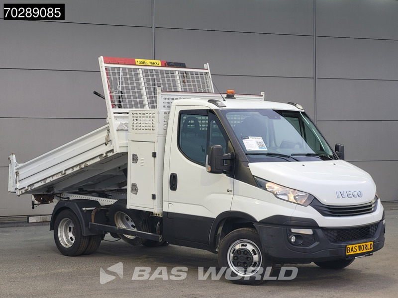 Iveco Daily 35C16 Kipper met Kraan Dubbellucht 3,5t Trekhaak Airco Cruise Camera Euro6 Crane Kran Kranwagen 2m3 A/C Towbar Cruise control - Utilitaire benne: photos 3 Iveco Daily 35C16 Kipper met Kraan Dubbellucht 3,5t Trekhaak Airco Cruise Camera Euro6 Crane Kran Kranwagen 2m3 A/C Towbar Cruise control - Utilitaire benne: photos 3