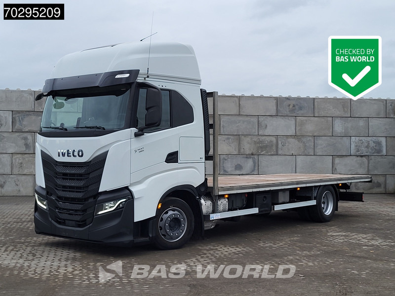 Iveco S-Way 420 4X2 7 meter Open body ACC Navi Automatic Euro 6 - Camion plateau: photos 1 Iveco S-Way 420 4X2 7 meter Open body ACC Navi Automatic Euro 6 - Camion plateau: photos 1