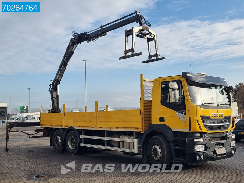 Iveco Stralis 310 6X2 RHD! Atlas 135.2VE-A11 Crane Lift-lenkachse ACC Euro 6 - Camion plateau, Camion grue: photos 3 Iveco Stralis 310 6X2 RHD! Atlas 135.2VE-A11 Crane Lift-lenkachse ACC Euro 6 - Camion plateau, Camion grue: photos 3