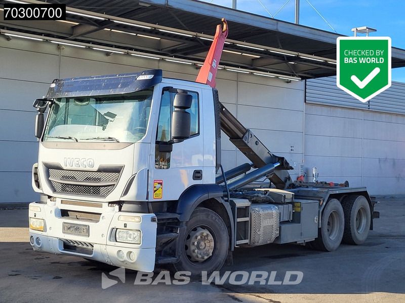 Iveco Stralis 460 Stralis 6X2 20 tons Dalby XHM3C20K Containersystem Lift-Axle Manual Euro 6 - Camion ampliroll: photos 1 Iveco Stralis 460 Stralis 6X2 20 tons Dalby XHM3C20K Containersystem Lift-Axle Manual Euro 6 - Camion ampliroll: photos 1