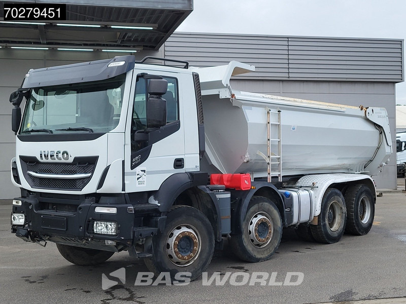 Iveco Stralis 480 8X4 18m3 Retarder Big-Axle Steelsuspension Euro 6 - Camion benne: photos 3 Iveco Stralis 480 8X4 18m3 Retarder Big-Axle Steelsuspension Euro 6 - Camion benne: photos 3