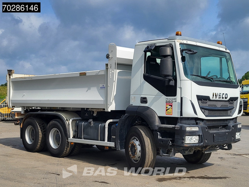 Camion benne Iveco Trakker 360 6X4 10m3 2-Sided Tipper Steelsuspension Big-Axle Automatic Euro 6: photos 11