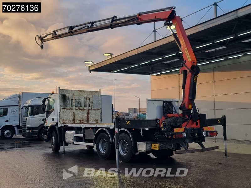 Iveco Trakker 360 6X4 Palfinger PK 18502 SH D Kran Crane Big axle Euro 6 - Camion plateau, Camion grue: photos 2 Iveco Trakker 360 6X4 Palfinger PK 18502 SH D Kran Crane Big axle Euro 6 - Camion plateau, Camion grue: photos 2
