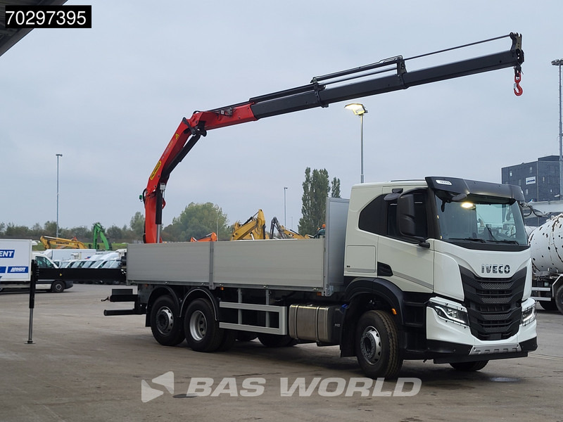 Iveco X-Way 420 6X2 UNUSED Palfinger PK19001 SLD5 Crane Lift+steering-Axle ACC Euro 6 - Camion plateau, Camion grue: photos 3 Iveco X-Way 420 6X2 UNUSED Palfinger PK19001 SLD5 Crane Lift+steering-Axle ACC Euro 6 - Camion plateau, Camion grue: photos 3
