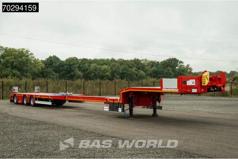 Kässbohrer LB3E 3 axles Extendable 600cm Lift+Steering Axle Scand. - Semi-remorque surbaissé: photos 3 Kässbohrer LB3E 3 axles Extendable 600cm Lift+Steering Axle Scand. - Semi-remorque surbaissé: photos 3