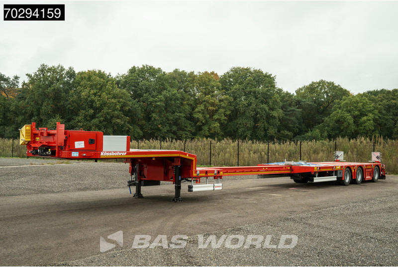 Kässbohrer LB3E 3 axles Extendable 600cm Lift+Steering Axle Scand. - Semi-remorque surbaissé: photos 2 Kässbohrer LB3E 3 axles Extendable 600cm Lift+Steering Axle Scand. - Semi-remorque surbaissé: photos 2