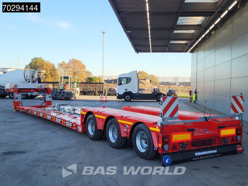 Kässbohrer LB3E 3 axles NEW! Extenable 540cm Gooseneck 3xSteeringaxle - Semi-remorque surbaissé: photos 3 Kässbohrer LB3E 3 axles NEW! Extenable 540cm Gooseneck 3xSteeringaxle - Semi-remorque surbaissé: photos 3