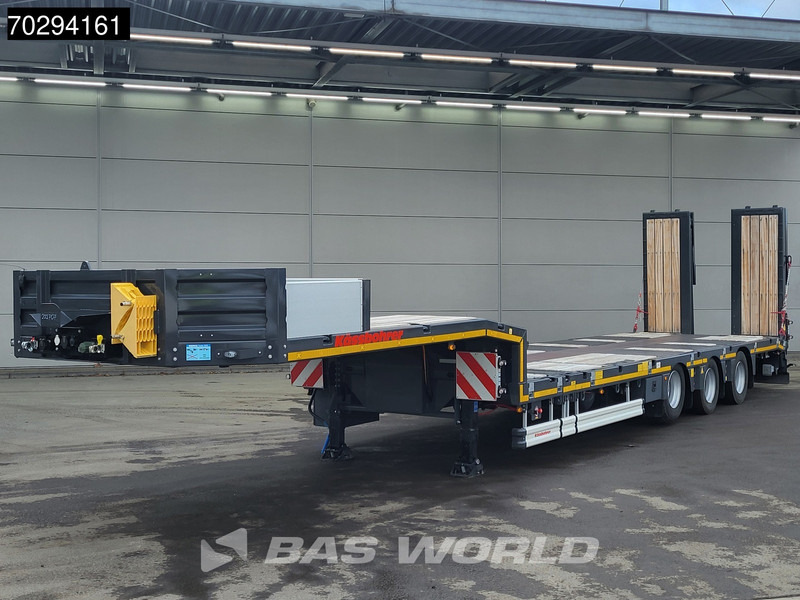 Kässbohrer LB3E 3 axles Steering+Lift Axle Extendable Ramps - Semi-remorque surbaissé: photos 3 Kässbohrer LB3E 3 axles Steering+Lift Axle Extendable Ramps - Semi-remorque surbaissé: photos 3