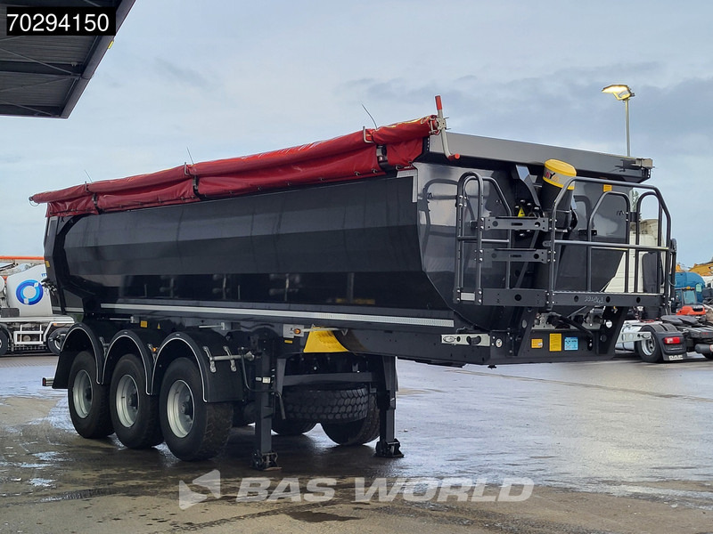Kässbohrer XS 3 axles NEW 2x Liftaxles 24m3 Steel Tipper - Semi-remorque benne: photos 5 Kässbohrer XS 3 axles NEW 2x Liftaxles 24m3 Steel Tipper - Semi-remorque benne: photos 5