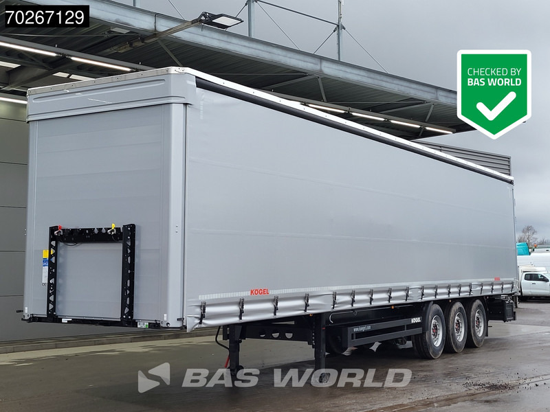 Kögel S24-1 3 axles OMEGA NEW SAF Liftachse Edscha - Semi-remorque rideaux coulissants: photos 1 Kögel S24-1 3 axles OMEGA NEW SAF Liftachse Edscha - Semi-remorque rideaux coulissants: photos 1