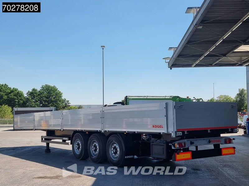 Kögel S24-1 OPEN Liftachse Bordwände - Semi-remorque plateau: photos 2 Kögel S24-1 OPEN Liftachse Bordwände - Semi-remorque plateau: photos 2