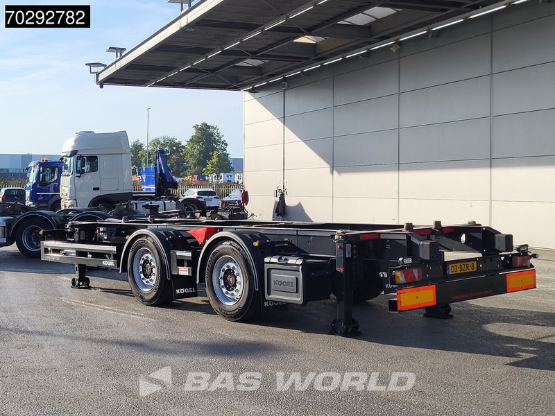 Kögel ZW18 2 axles TUV 01/26 - Remorque porte-conteneur/ Caisse mobile: photos 2 Kögel ZW18 2 axles TUV 01/26 - Remorque porte-conteneur/ Caisse mobile: photos 2