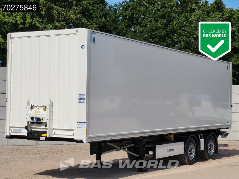 Krone SZ NEW Lift + Lenkachse Tail Lift - Semi-remorque fourgon: photos 1 Krone SZ NEW Lift + Lenkachse Tail Lift - Semi-remorque fourgon: photos 1