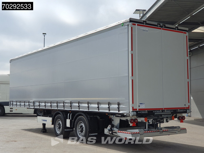 Krone SZ NEW Tailgate City Lift + Lenkachse LBW Ladebordwand - Semi-remorque rideaux coulissants: photos 2 Krone SZ NEW Tailgate City Lift + Lenkachse LBW Ladebordwand - Semi-remorque rideaux coulissants: photos 2