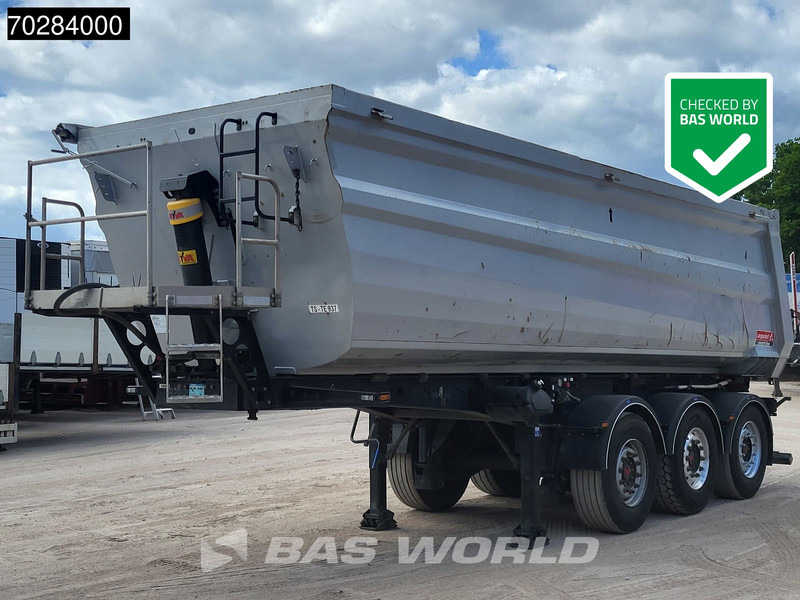 Langendorf NW3 3 axles Steel Tipper Liftachse - Semi-remorque benne: photos 1 Langendorf NW3 3 axles Steel Tipper Liftachse - Semi-remorque benne: photos 1
