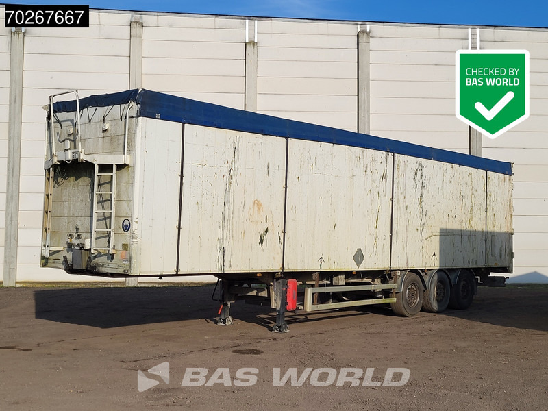 Semi-remorque à fond mouvant Legras 3 axles 93m3 SAF