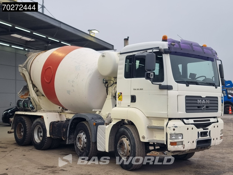 MAN TGA 32.360 8X4 Stetter 9m3 Steelsuspension Euro 4 - Camion malaxeur: photos 3 MAN TGA 32.360 8X4 Stetter 9m3 Steelsuspension Euro 4 - Camion malaxeur: photos 3