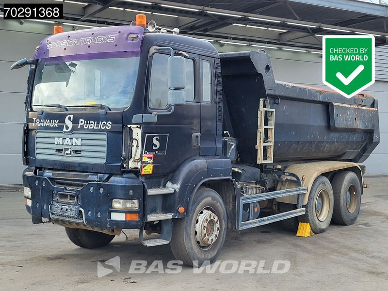 MAN TGA 33.360 6X4 BROKEN ENGINE 13m3 Meiller tipper Steel suspension Manual Euro 4 - Camion benne: photos 2 MAN TGA 33.360 6X4 BROKEN ENGINE 13m3 Meiller tipper Steel suspension Manual Euro 4 - Camion benne: photos 2