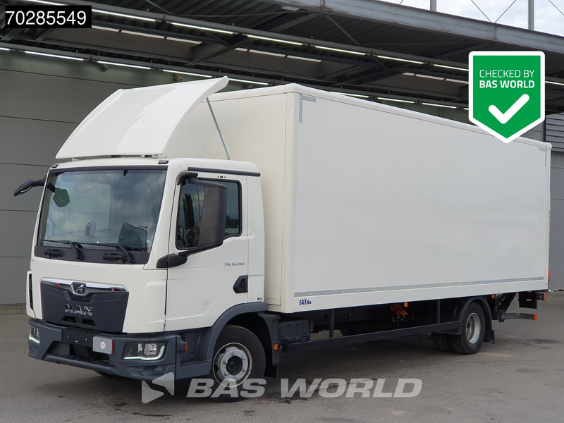 MAN TGL 12.250 4X2 12tonner 1500kg Ladebordwand Automatic Euro 6 - Camion fourgon: photos 1 MAN TGL 12.250 4X2 12tonner 1500kg Ladebordwand Automatic Euro 6 - Camion fourgon: photos 1