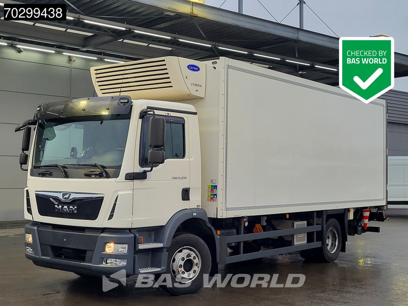 MAN TGM 15.250 TGL 4X2 Carrier Syberia 1500kg Ladebordwand Automatic Euro 6 - Camion frigorifique: photos 1 MAN TGM 15.250 TGL 4X2 Carrier Syberia 1500kg Ladebordwand Automatic Euro 6 - Camion frigorifique: photos 1