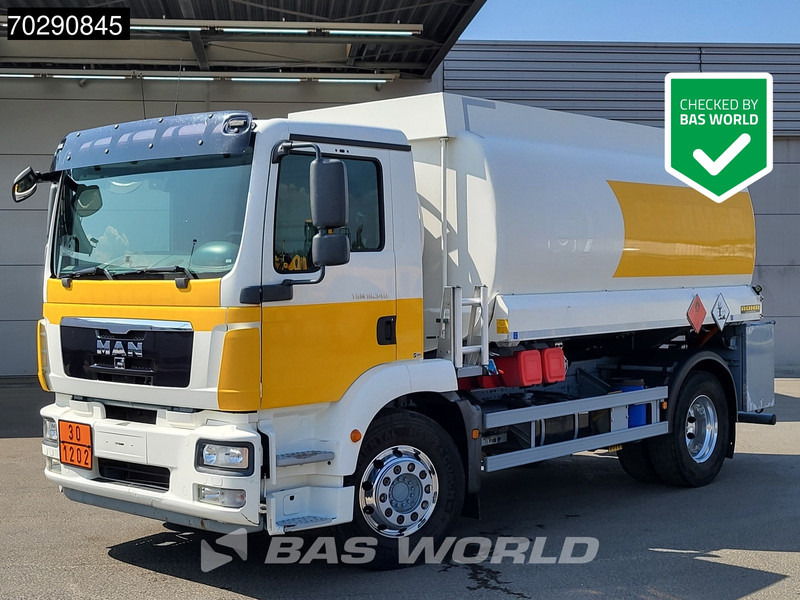 MAN TGM 18.340 4X2 Rohr Fuel tanker 15100 liter Automatic Euro 6 - Camion citerne: photos 1 MAN TGM 18.340 4X2 Rohr Fuel tanker 15100 liter Automatic Euro 6 - Camion citerne: photos 1