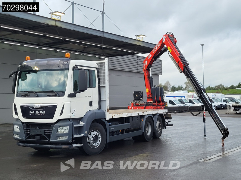 MAN TGS 26.360 6X2 Fassi F135A.0.22 Lift-Axle Euro 6 - Camion plateau, Camion grue: photos 5 MAN TGS 26.360 6X2 Fassi F135A.0.22 Lift-Axle Euro 6 - Camion plateau, Camion grue: photos 5