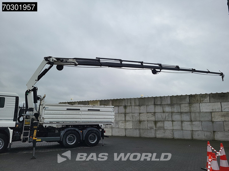 MAN TGS 33.420 6X6 Palfinger PK33002 EH Crane 12m3 tipper Manual Retarder Big-Axle Euro 6 - Camion benne, Camion grue: photos 5 MAN TGS 33.420 6X6 Palfinger PK33002 EH Crane 12m3 tipper Manual Retarder Big-Axle Euro 6 - Camion benne, Camion grue: photos 5