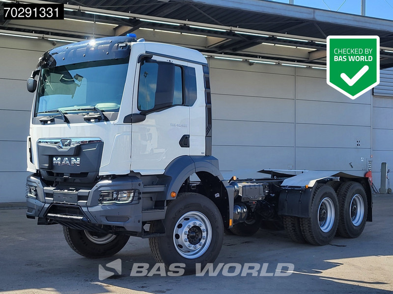 MAN TGS 40.400 6X4 New! Steelsuspension Big-Axle Automatic Euro 2 - Châssis cabine: photos 1 MAN TGS 40.400 6X4 New! Steelsuspension Big-Axle Automatic Euro 2 - Châssis cabine: photos 1