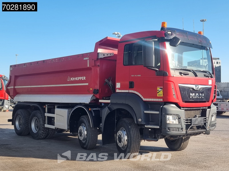 Camion benne MAN TGS 41.480 8X8 8x8 Big-Axle Steelsuspension 20m3 Tipper Euro 6: photos 6