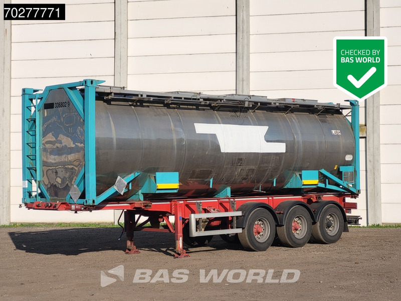 Semi-remorque porte-conteneur/ Caisse mobile Mafa C.SAL 40.27e 3 axles Liftachse