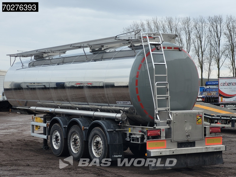 Magyar GM 2B 02 0 Assen Food 2 comp Inox steel Liftachse - Semi-remorque citerne: photos 2 Magyar GM 2B 02 0 Assen Food 2 comp Inox steel Liftachse - Semi-remorque citerne: photos 2