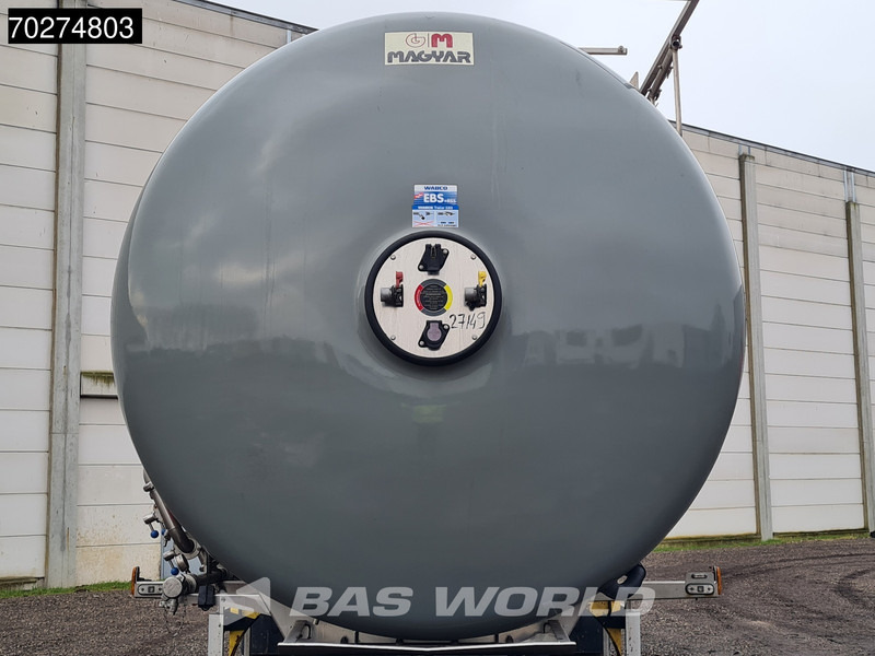 Magyar SR A1 Food 2 comp Inox steel Liftachse - Semi-remorque citerne: photos 3 Magyar SR A1 Food 2 comp Inox steel Liftachse - Semi-remorque citerne: photos 3