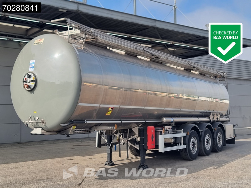 Magyar SR A1 Food - ADR / alcohol / 4 comp Inox steel - Semi-remorque citerne: photos 1 Magyar SR A1 Food - ADR / alcohol / 4 comp Inox steel - Semi-remorque citerne: photos 1