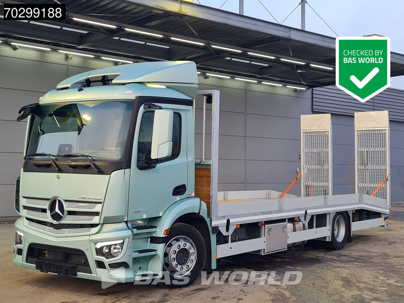 Mercedes-Benz Actros 1827 4X2 NEW! 18tons Machine transporter Oprijwagen Hydraulic ramps Air suspension - Camion porte-voitures: photos 1 Mercedes-Benz Actros 1827 4X2 NEW! 18tons Machine transporter Oprijwagen Hydraulic ramps Air suspension - Camion porte-voitures: photos 1