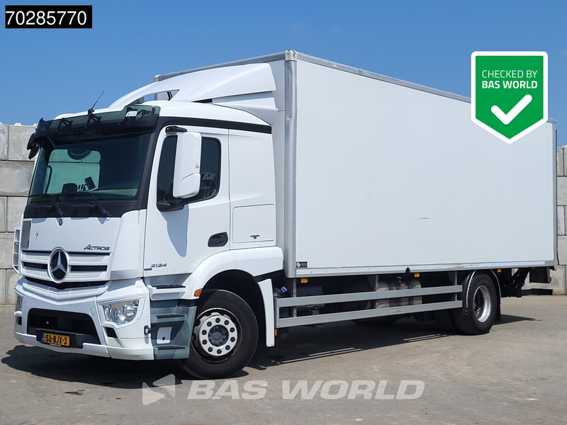 Camion fourgon Mercedes-Benz Actros 2124 Actros 4X2 19tons NL-Truck 2000kg Tailgate Automatic Euro 6