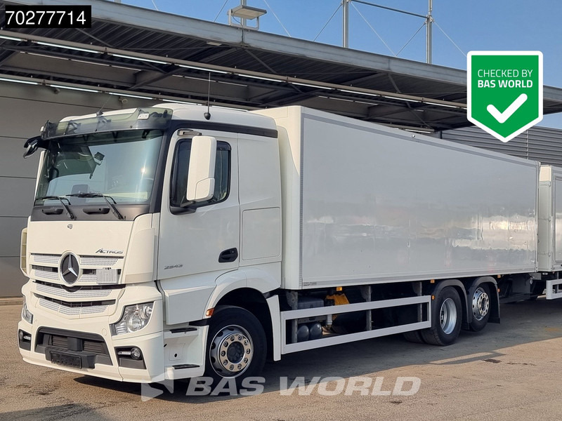 Mercedes-Benz Actros 2543 6X2 2000kg Ladebordwand Retarder Lift+Lenkachse Navi Automatic Euro 6 - Camion fourgon: photos 1 Mercedes-Benz Actros 2543 6X2 2000kg Ladebordwand Retarder Lift+Lenkachse Navi Automatic Euro 6 - Camion fourgon: photos 1